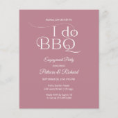 Budget I DO BBQ Engagement Party (Voorkant)