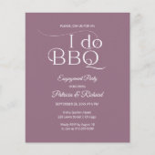 Budget I DO BBQ Engagement Party (Voorkant)