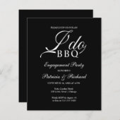 Budget I DO BBQ Engagement Party (Voorkant / Achterkant)