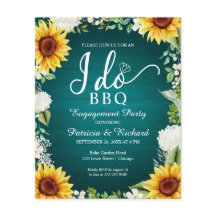 Budget I Do BBQ Rustic Engagement Party