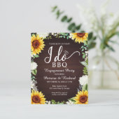 Budget I Do BBQ Rustic Engagement Party (Staand voorkant)