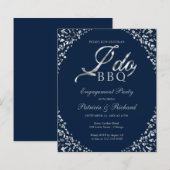 Budget I DO BBQ Uitnodigingen voor Feest (Voorkant / Achterkant)