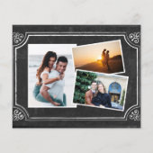 BUDGET I DO Verloving 4 Foto BBQ Uitnodiging (Achterkant)