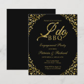 Budget Ik doe BBQ-feestuitnodigingen (Voorkant / Achterkant)
