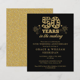 budget in de maak 50ste Jubileum uitnodiging