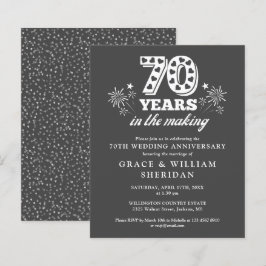 Budget in de maak 70e Jubileum uitnodiging