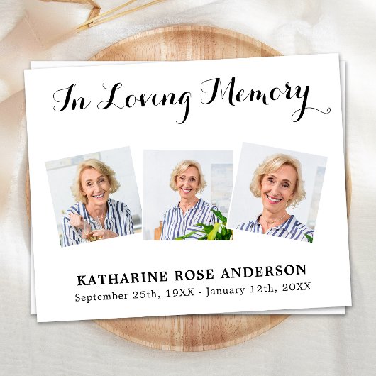 Budget in het houden van Geheugen 3 Foto Funeral D