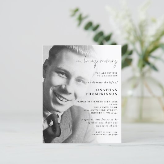 Budget in het houden van het Geheugen nodigt de Fo (Staand voorkant)