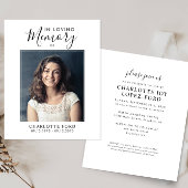 Budget In Loving Memory Foto Herdenkingsdienst