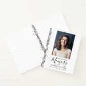 Budget in Loving Memory Foto Uitvaart Gastenboek Notitieboek (Binnen)