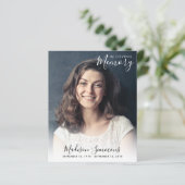 Budget In Loving Memory Foto viering van het leven (Staand voorkant)