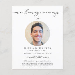 Budget in Loving Memory Photo Memorial Funeral