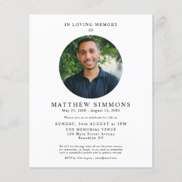 Budget in Loving Memory Photo Memorial Funeral