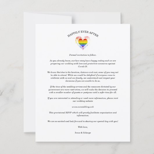 Budget Inexpensive Pride Rainbow Heart Lesbian Gay (Achterkant)