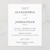 Budget Instant Photo Modern Wedding (Achterkant)