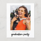 Budget Instant Photo Ver White 2 Graduparty Flyer (Voorkant)