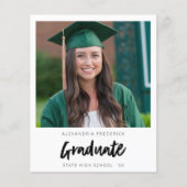 Budget Instant Photo White 2 Afstuderen Announcem (Voorkant)