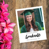 Budget Instant Photo White 2 Afstuderen Announcem Flyer