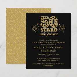 Budget Into Forever 50th Jubileum Invitation