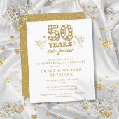 Budget Into Forever 50th Jubileum Invitation