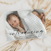 Budget Introductie Baby Foto Hartelijk dank