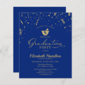 Budget Invitation Mortar Pharmacy Afstudeerder Par (Voorkant / Achterkant)