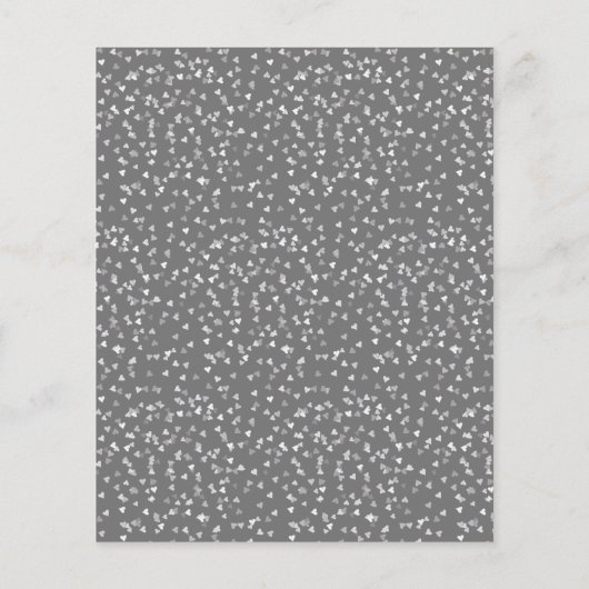 Budget is net getrouwd 25e Jubileum uitnodiging (Achterkant)