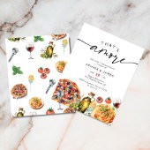 Budget Italiaans Dat is nog een repetitie diner Flyer