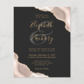 Budget Ivoor Agaat Hoeken Dark Wedding (Voorkant)