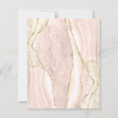 Budget Ivory Gold Agate Wedding (Achterkant)