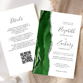 Budget Jager Groen Zilver QR Code Trouw
