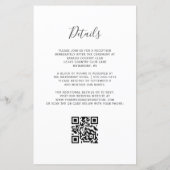 Budget Jager Groen Zilver QR Code Trouw (Achterkant)