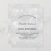 Budget jarig zilveren vlinder (Voorkant / Achterkant)