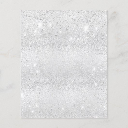 Budget jarig zilveren vlinder (Achterkant)