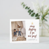 Budget Je & Jouw Boho 2 Foto Kerst Vakantie (Staand voorkant)