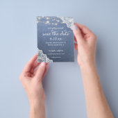 Budget Jean, Lace & Lights Sparen de Datum V2 Foto Flyer (Hand)