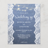 Budget Jean Lace String Lights Wedding (Voorkant)