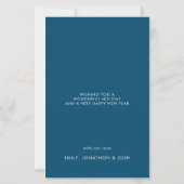 Budget Jingle All The Way Vakantie Foto Plat Kaart (Achterkant)