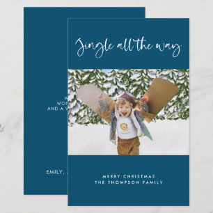 Budget Jingle All The Way Vakantie Foto Plat Kaart
