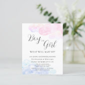 Budget Jongen of Meisje Geslacht Onthullen Party U (Staand voorkant)