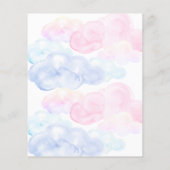 Budget Jongen of Meisje Geslacht Onthullen Party U (Achterkant)