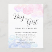 Budget Jongen of Meisje Geslacht Onthullen Party U (Voorkant)