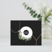 Budget Joy Business Logo Prettige feestdagen Corpo (Staand voorkant)