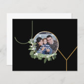 Budget Joy Family Photo Message Holiday Custom (Voorkant / Achterkant)