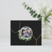 Budget Joy Family Photo Message Holiday Custom (Staand voorkant)