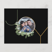 Budget Joy Family Photo Message Holiday Custom (Voorkant)