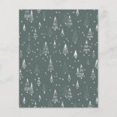 Budget Joyful Brushed Script Family Photo Holiday (Achterkant)