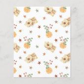 Budget Joyful Flourish 1 foto Kerstvakantie (Achterkant)