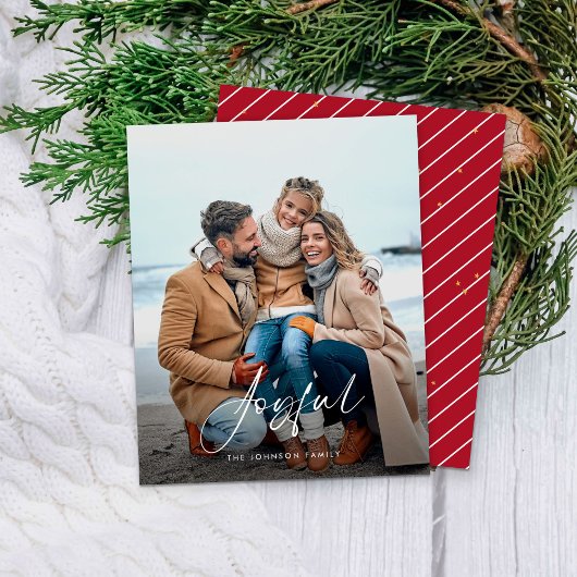 Budget Joyful Holiday Kaart