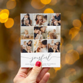 Budget Joyful Kerstfoto Collage Holiday
